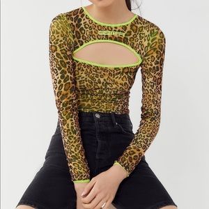 I.AM.GIA Taurus Leopard Print Bodysuit